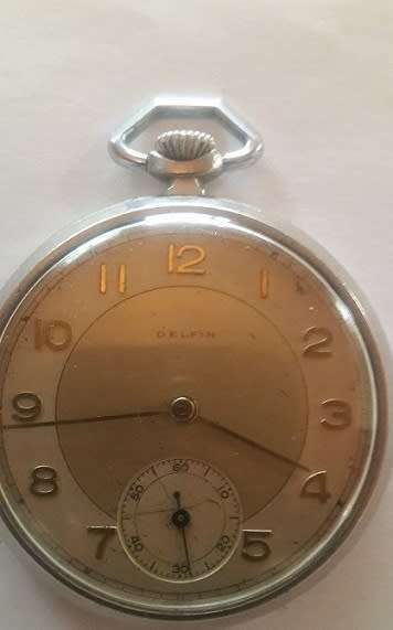 Vintage Delfin Pocket Watch