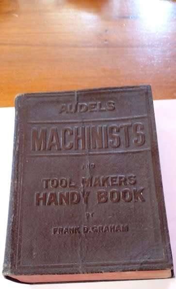 Vintage Pudels -Machinists and Tool Makers Handy Book -1941 Edition