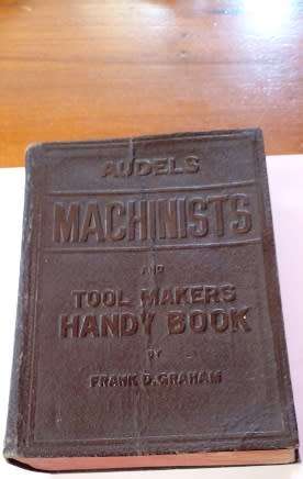Vintage Pudels -Machinists and Tool Makers Handy Book -1941 Edition