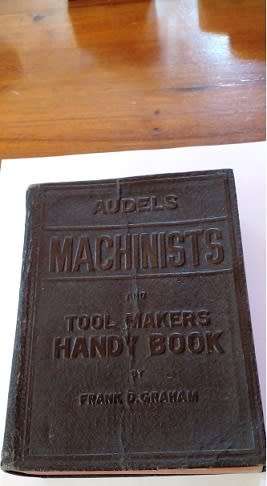 Vintage Pudels -Machinists and Tool Makers Handy Book -1941 Edition