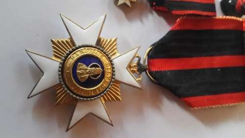 Rare Vatican Knight`s Cross of the Order of Saint ( ST.) Sylvester