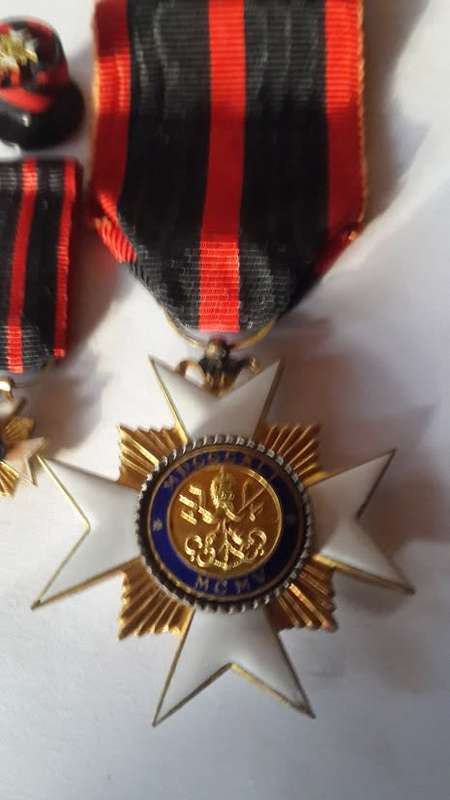 Rare Vatican Knight`s Cross of the Order of Saint ( ST.) Sylvester