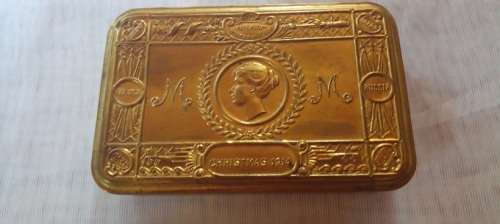 1914 -WWI -Original -Princess Mary -Christmas Gift Tin