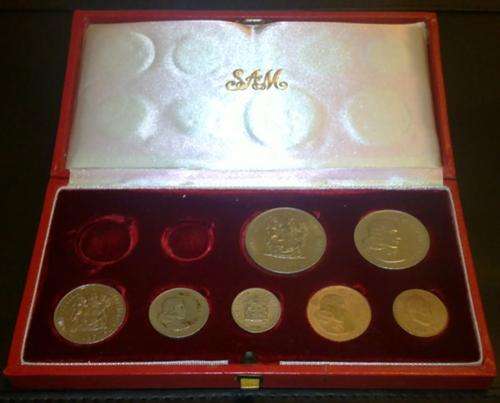 2nd Decimal Series coins in SAM box