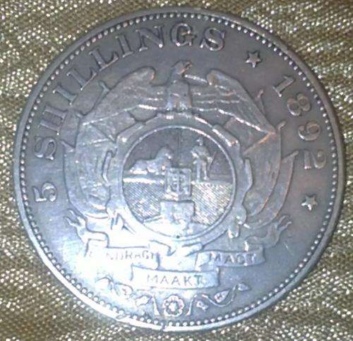 1892 ZAR 5 Shilling