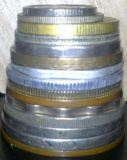 15 x World Coins