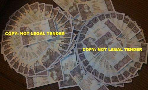 TW be Jongh 4th issue R20 Notes