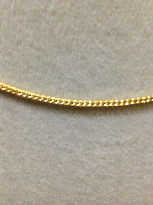 Ladies Gold Necklace - High Quality 9ct Simulated Gold