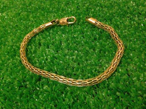 Ladies Gold Bracelet - High Quality 9ct Simulated Gold