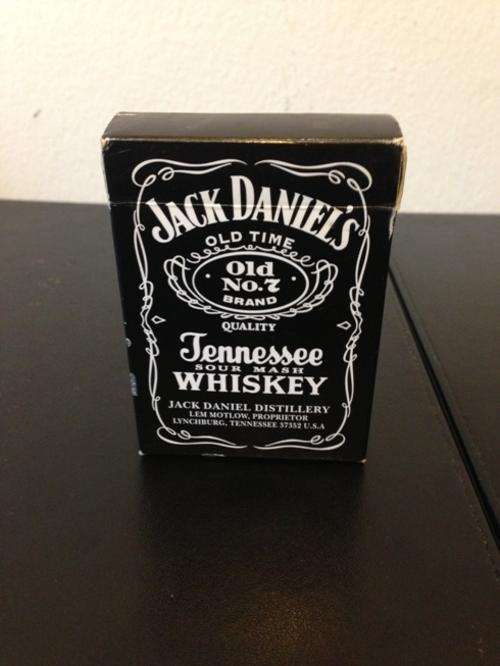 Jack Daniels playing cards
