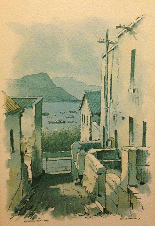 Douglas Treasure "OLD SIMONSTOWN - CAPE"