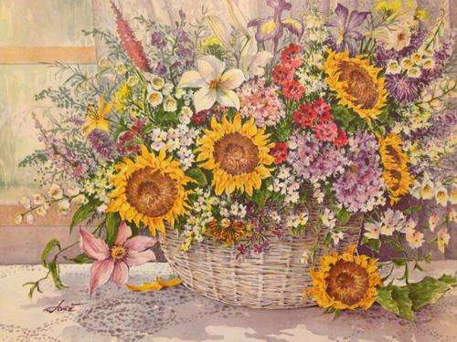 Sunflower print - Signed Jose