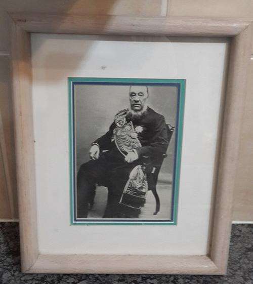 Framed Original cutting of "OOM PAUL"