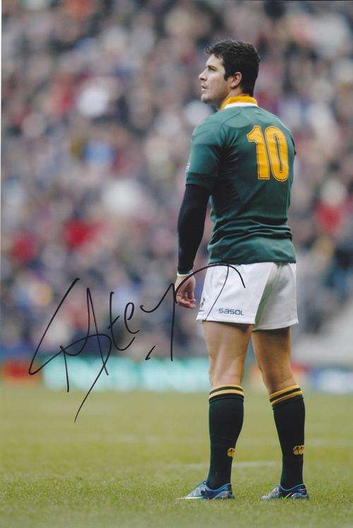 Morne Steyn Hand signed photo + COA