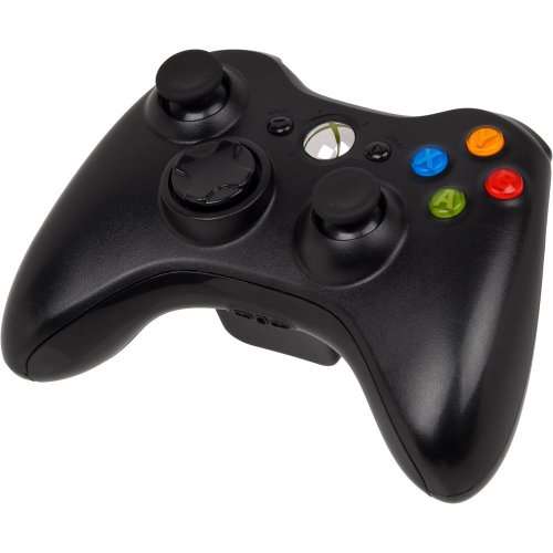 Xbox 360 slim (black) with Controller