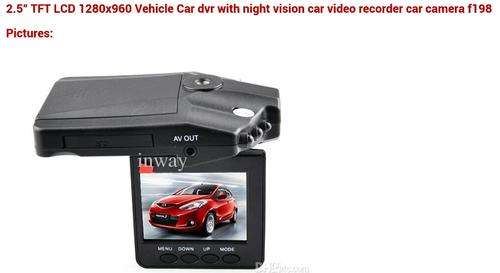 Car DVR  p 2.5" Screen NIGHT VISION!!