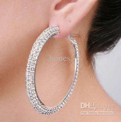 STUNNING!!! FOOTBALLERS WIVES EARRINGS!! LOL!!ook look look!!