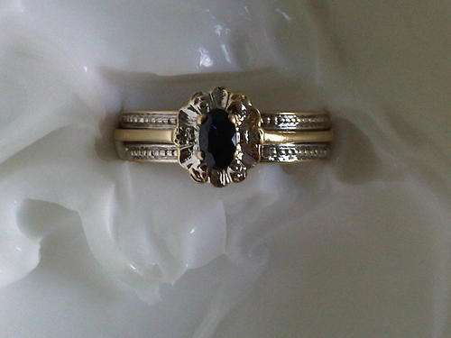 9k Gold Ring set (JOINED)
