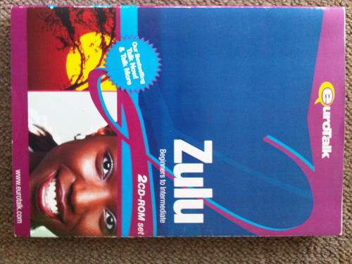 Learn Zulu 2cd-rom set