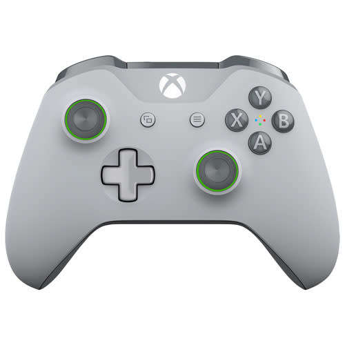 Original XBox One Wireless Controller (Grey/Green) for sale