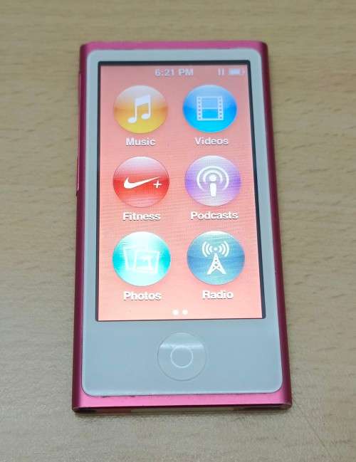 Pink iPod Nano 16GB (7th generation) for sale (with bonus pink iPod shuffle)