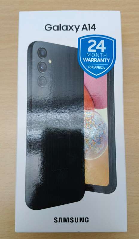 Samsung Galaxy A14 Dual Sim for sale (Black - Sealed)