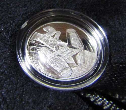 DOLOS- TICKEY & R2 SILVER COIN MINT SET 2016 IN WOODEN, ENGRAVED BOX - LIMITED EDITION