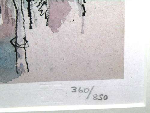 Gregoire  Boonzaaier- Excellent Limited Edition Signed and Numbered Print - Investment Art