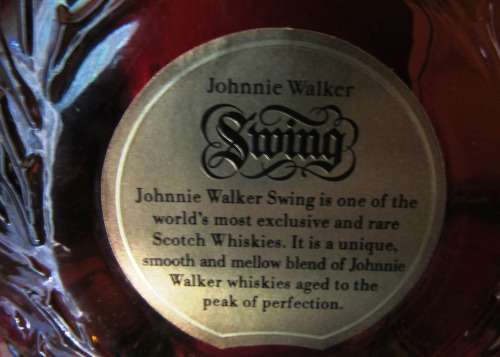Johnnie Walker Swing Bought in Early 90s  In Original Box- discontinued - Collectible