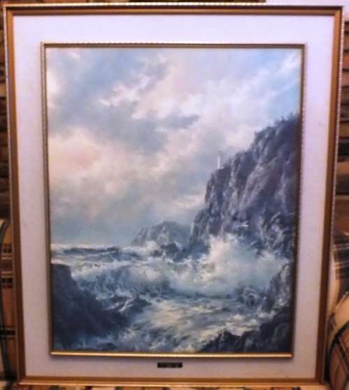 Robert Wee Acclaimed USA Artist "Approaching Storm"Investment Art rarely available in South Africa