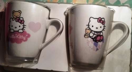 Hello Kitty Two Cups (New - never Used)