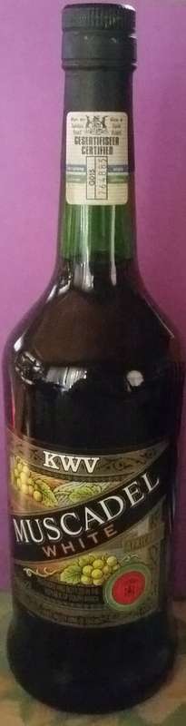 KWV WHITE MUSCADEL - SCARCE - UNOPENED