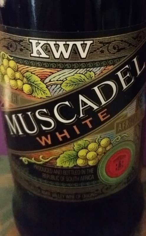 KWV WHITE MUSCADEL - SCARCE - UNOPENED