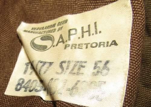 Three SADF brown bush hats from the 70s in Good Condition