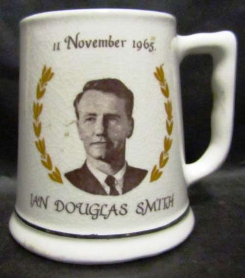 BEER MUG RHODESIA INDEPENDENCE - 11 November 1965 - IAN SMITH