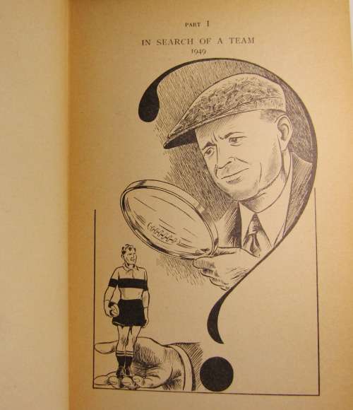 Springbok Story 1949-1953 by Danie Craven 1st Edition Published 1954