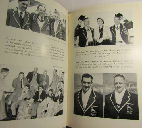 Springbok Story 1949-1953 by Danie Craven 1st Edition Published 1954