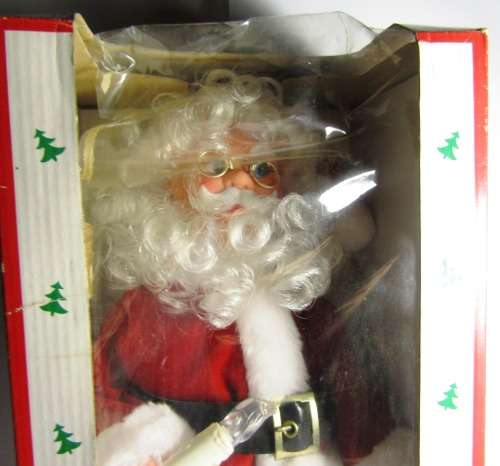 ANIMATED AND ILLUMINATED SANTA CLAUSE - IN ORIGINAL BOX FROM THE USA