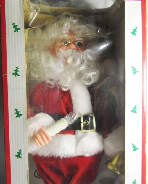 ANIMATED AND ILLUMINATED SANTA CLAUSE - IN ORIGINAL BOX FROM THE USA