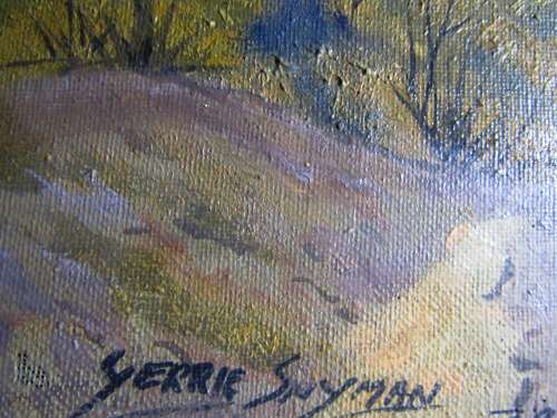 Gerrie Snyman -Oil on Canvas (on board) - Acclaimed South African Artist - Great Value