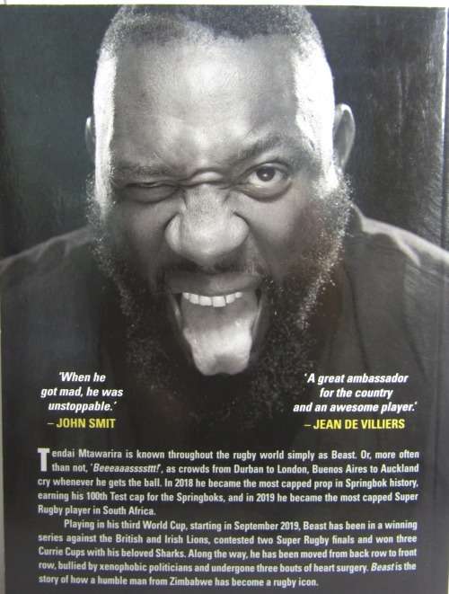 Beast - Tendai Mtawarira - 1st Edition - 2019