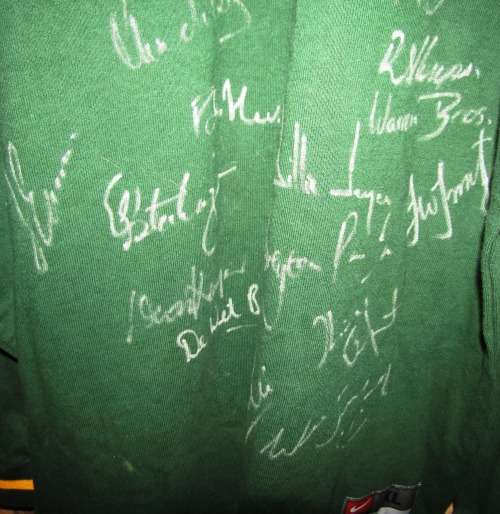 SPRINGBOKS SIGNED X-Large Jersey Never Worn PLUS JOOST MATCH WORN SOCKS SIGNED