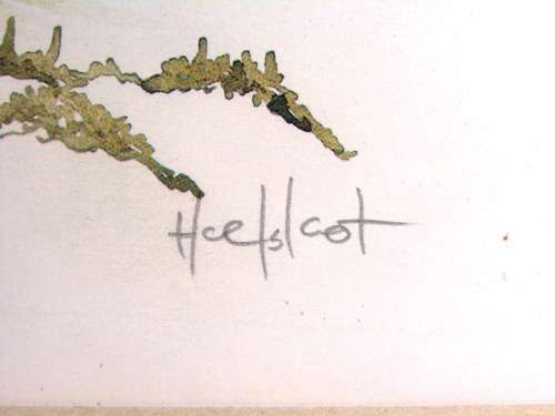 A Beautiful Framed Ted Hoefsloot Print Signed by the Artist