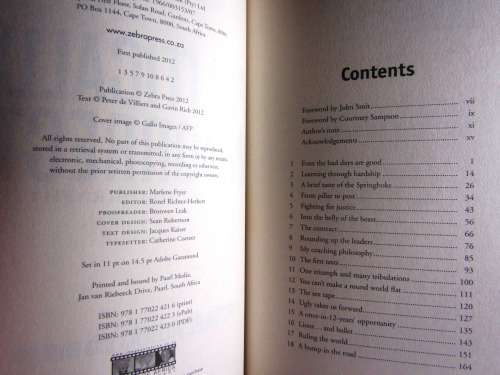 Pieter de Villiers - Politically Incorrect - An Autobiography - by Gavin Rich