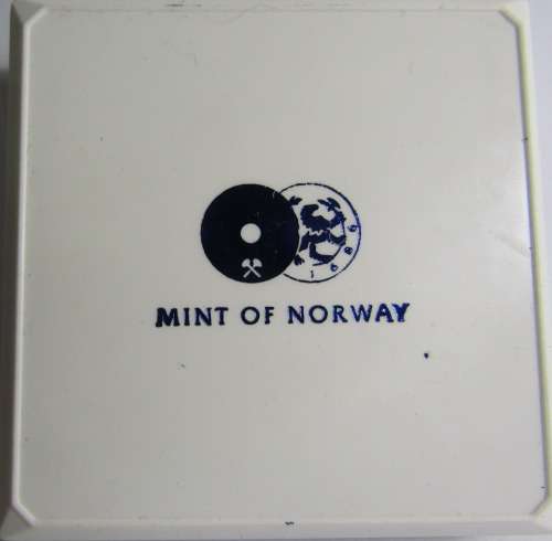1993 NELSON MANDELA/FW DE KLERK NOBEL PEACE LAUREATES MINT OF NORWAY 1 OZ SILVER