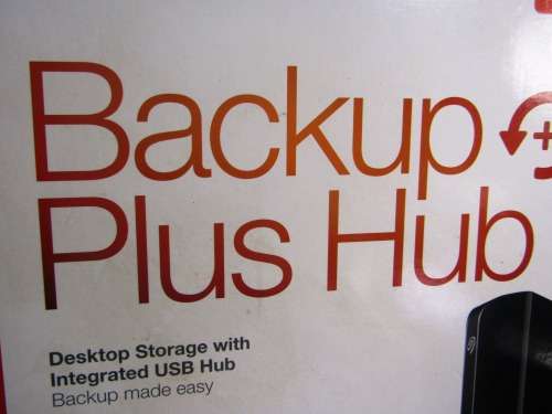 Seagate Expansion External Drive 6 TB; 3.5''; ;Backup + Hub Desktop Storage with Integrated USB Hub