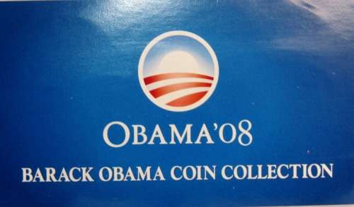 24KT GOLD LAYERED US INAUGURAL 2008 DOLLAR AND HALF US DOLLAR BARACK OBAMA INAUGURATION