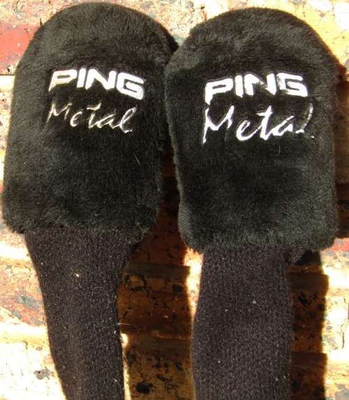 TWO PING ZING 2 Metal Woods (#5 & #7) with Ping Karsten Andila 201 Graphite Shafts