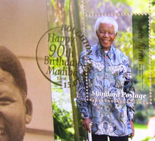 Nelson  Mandela 2008 Nelson Mandela 90th Birthday FDC 7.130 - Collectible Mandela Memorabilia