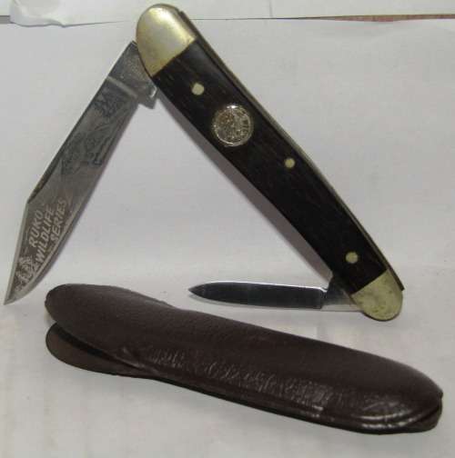 RUKO WILD LIFE SERIES - TWO BLADES - NO SLACK ON BLADES - GERMAN PRECISION (SOLINGEN) SEE PHOTOS